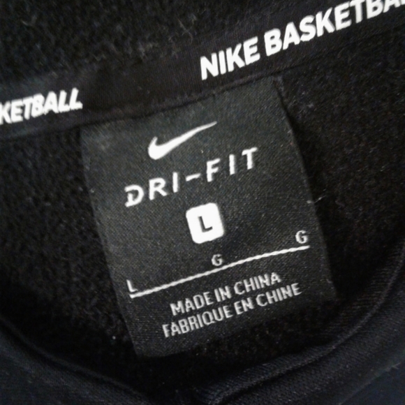 Nike Dri Fit Elite Basketball youth L Hoodie Pullover Sweatshirts womens XS XXS - Picture 4 of 5
